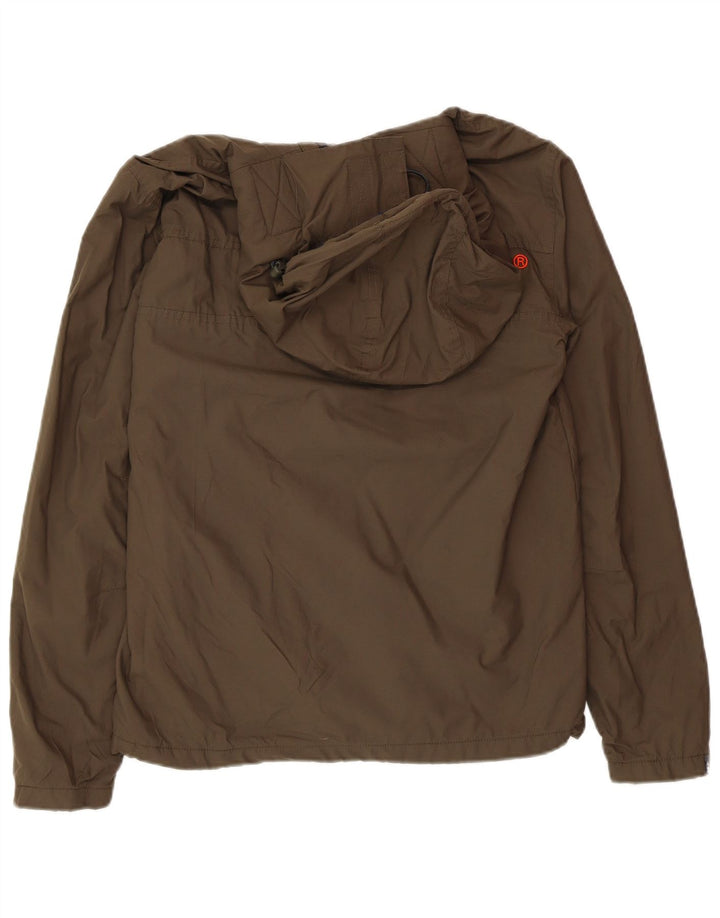 Superdry Herre Grafisk Windbreaker Jacket UK 36 Small Green Polyester