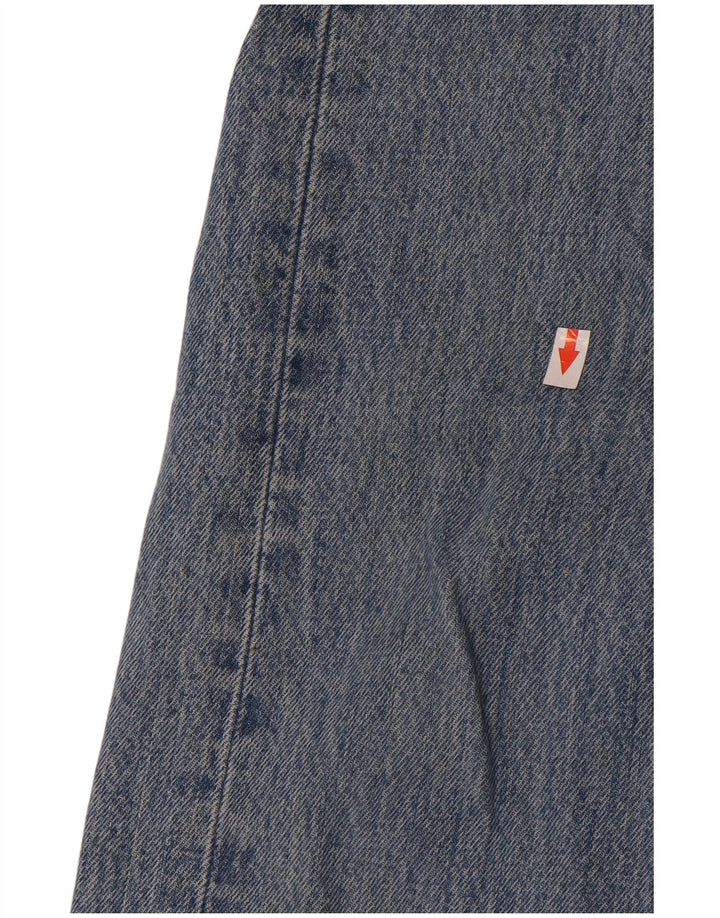 Levi's Herre 501 Straight Jeans W28 L30 Blå Bomuld
