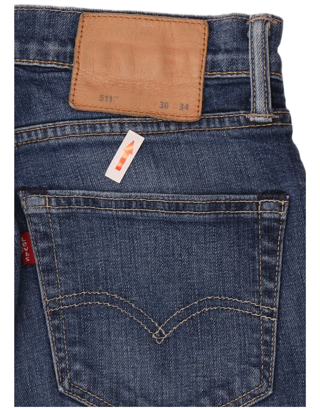 Levi's Dame 511 Slim Jeans W30 L32 Blå Bomuld