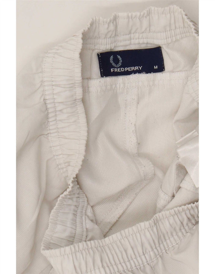 Fred Perry Herre Regular Fit Sportshorts Medium White Polyester