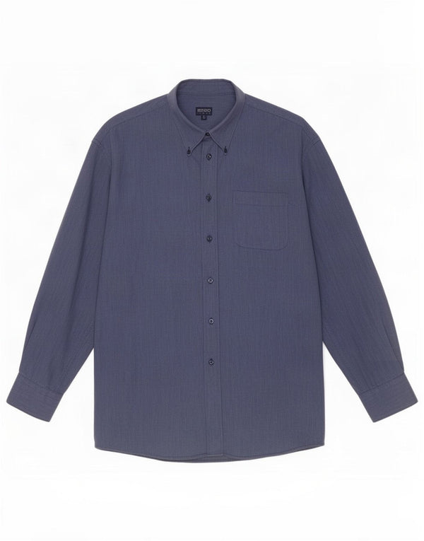 Kenzo Herreskjorte str. 43 17 XL Marineblå