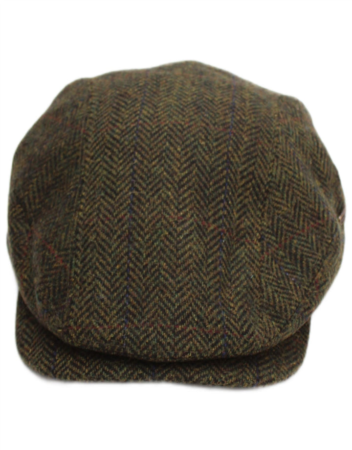 Mucros Weavers Herre Flad Cap Medium Khaki Sildebensuld Classic