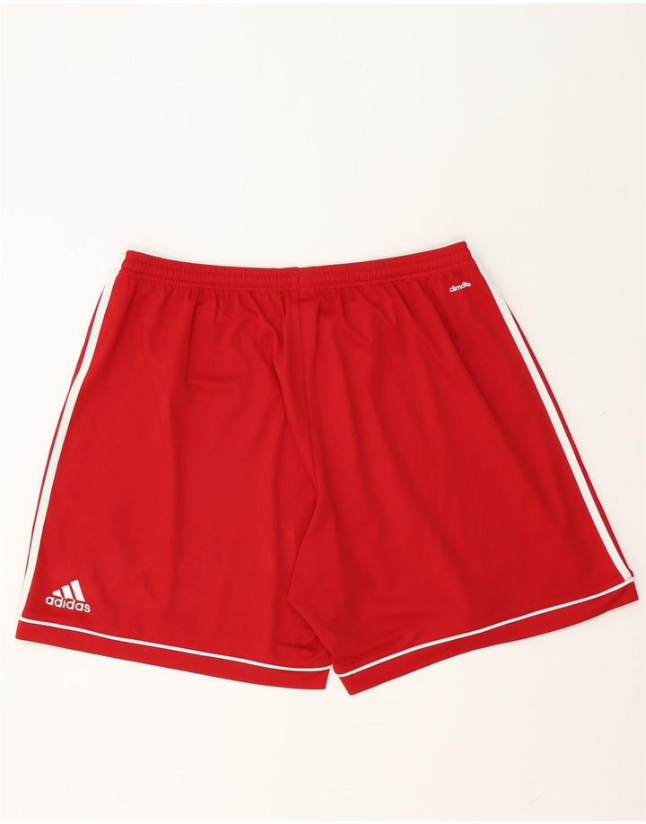 Adidas Herre Climalite Sportshorts 2XL Rød Polyester