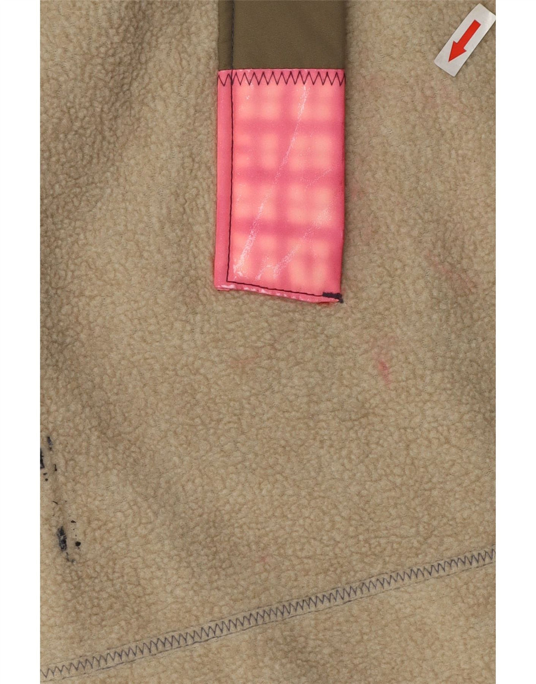 Murphy & Nye Herre Fleecejakke UK 44 2XL Grøn Colourblock Akryl