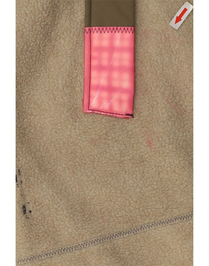 Murphy & Nye Herre Fleecejakke UK 44 2XL Grøn Colourblock Akryl