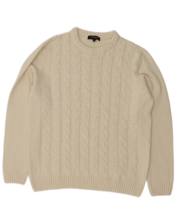 Consenso Herre Crew Neck Jumper Sweater XL Hvid Akryl