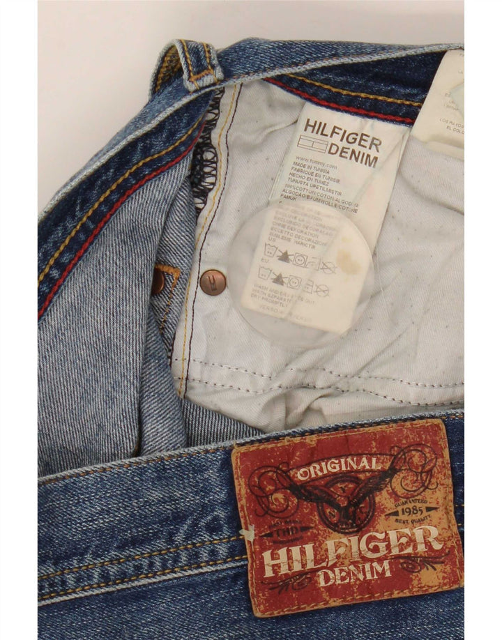 Tommy Hilfiger Herre Straight Jeans W33 L32 Blå Bomuld