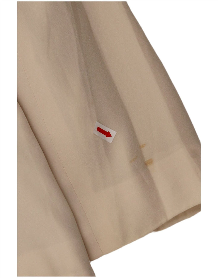 LUISA SPAGNOLI Dame 3-knaps blazerjakke IT 42 Medium Beige Acetat