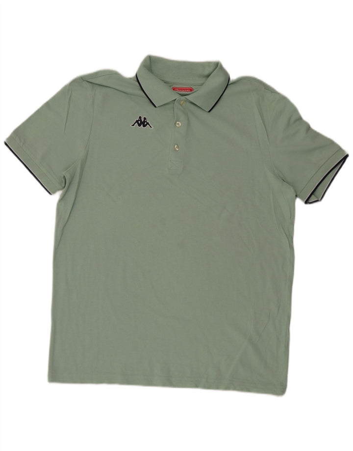 Kappa herre poloshirt XL Grøn
