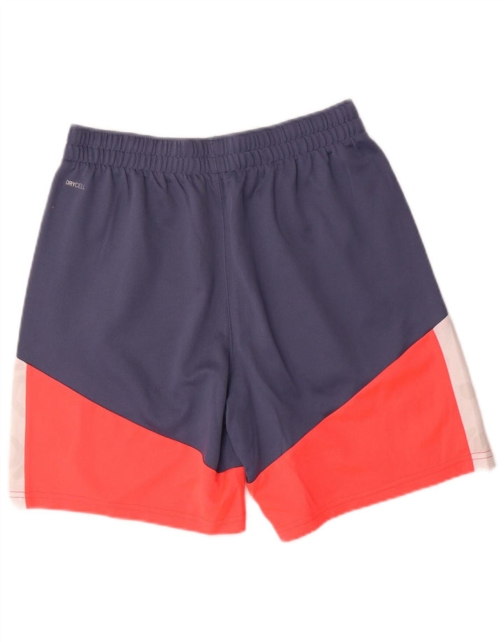 Puma Herre grafiske sportsshorts Medium Blue Colourblock