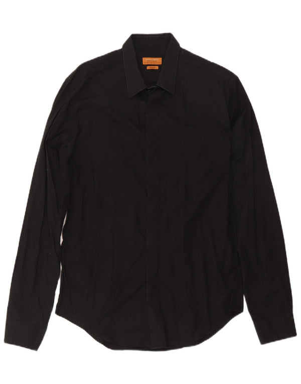 Zara Herre Slim Fit skjorte Medium Sort