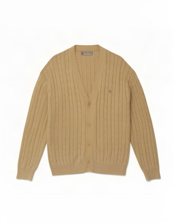 Armata Di Mare Herre Cardigan Sweater IT 54 XL Beige