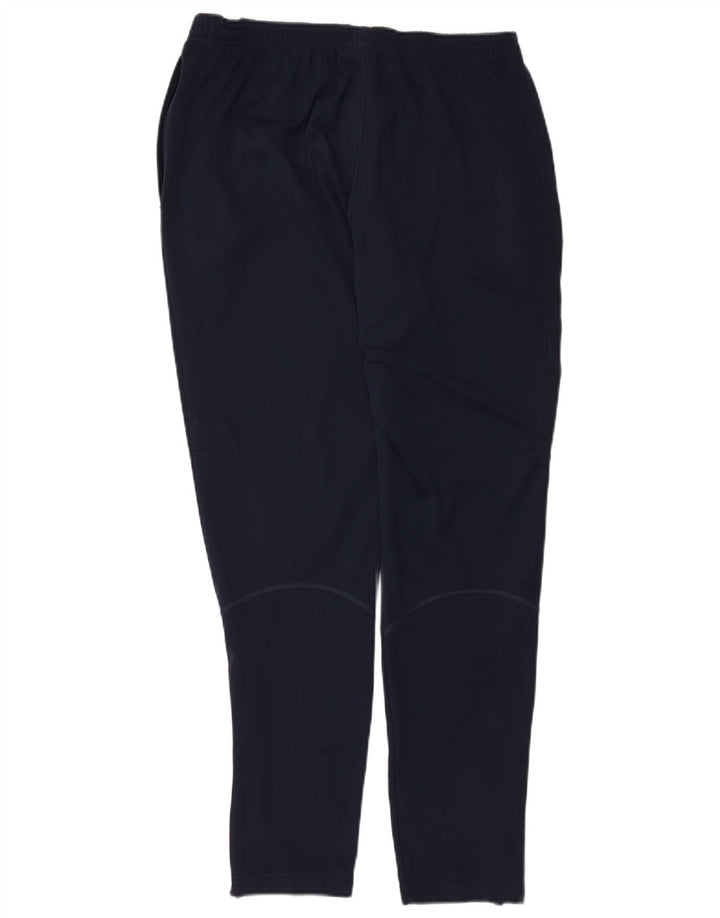 Nike Herre Dri Fit træningsdragt Bukser Large Navy Blue Polyester