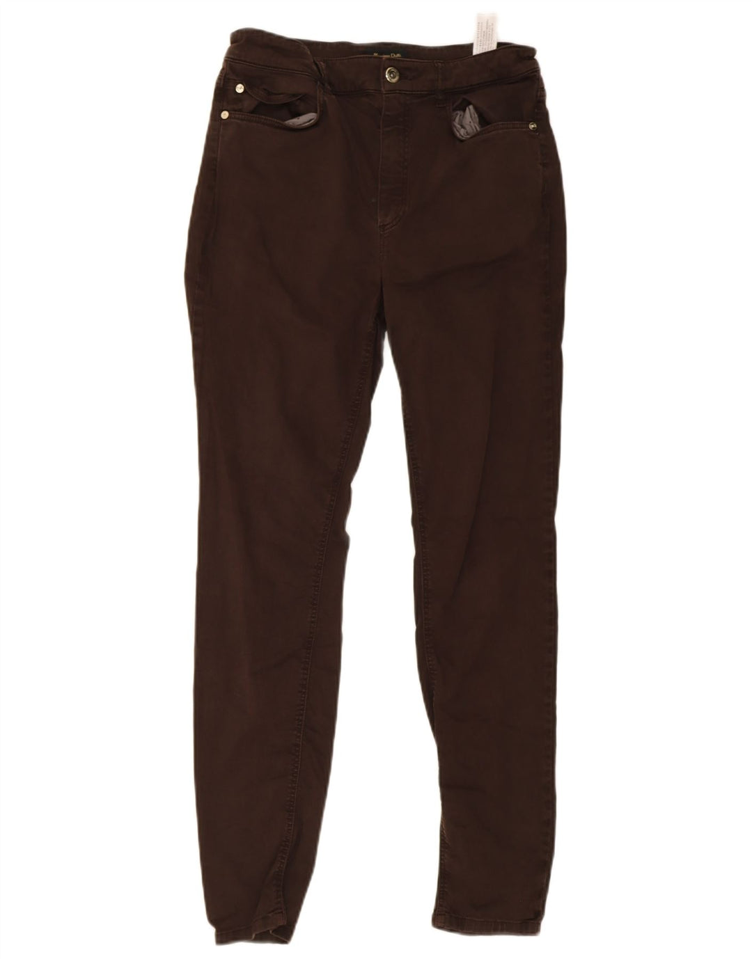 Massimo Dutti Herre Skinny Jeans W30 L28 Brun Bomuld