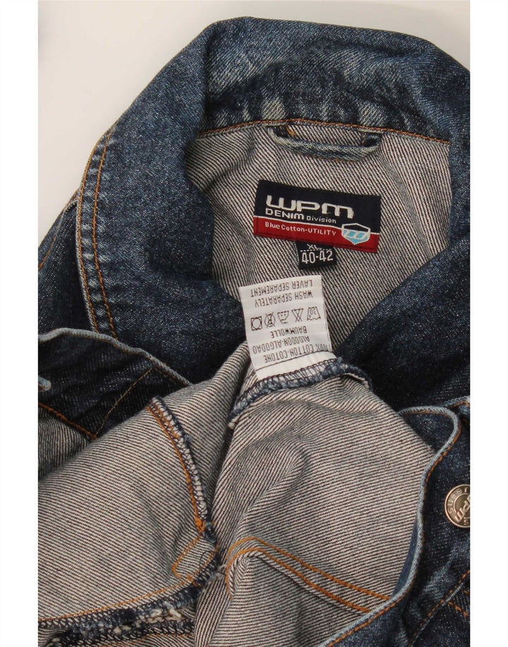 WPM Herre denimjakke UK 42 XL Blå Bomuld