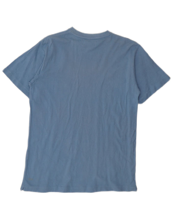 Kappa herre T-shirt top lille blå bomuld