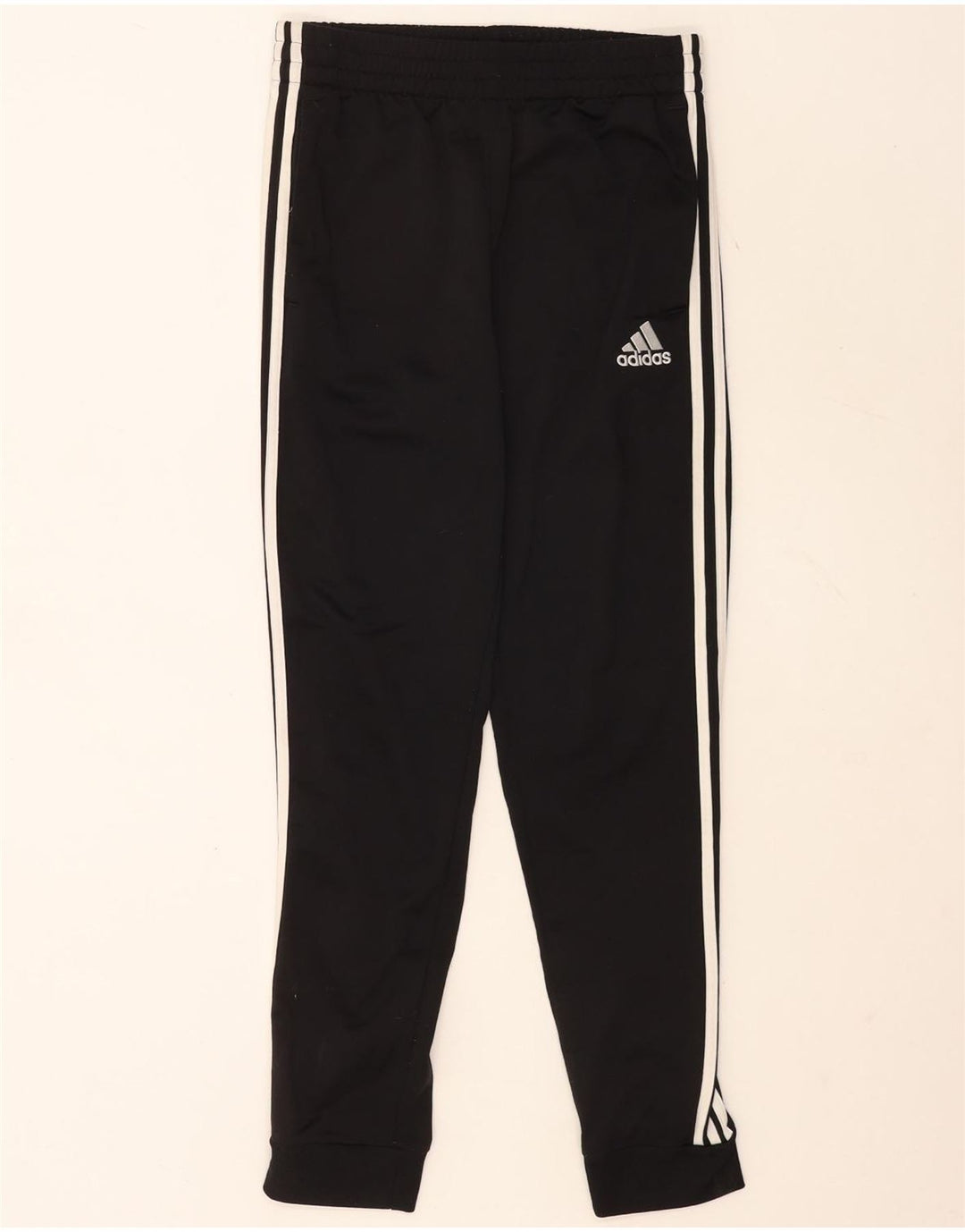 Adidas Træningsdragt til mænd Joggers UK 36/38 Small Black Polyester