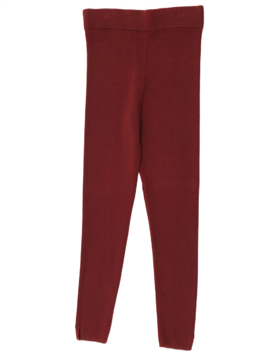 Dolce & Gabbana strikke leggings til kvinder IT 42 Medium rødbrun uld
