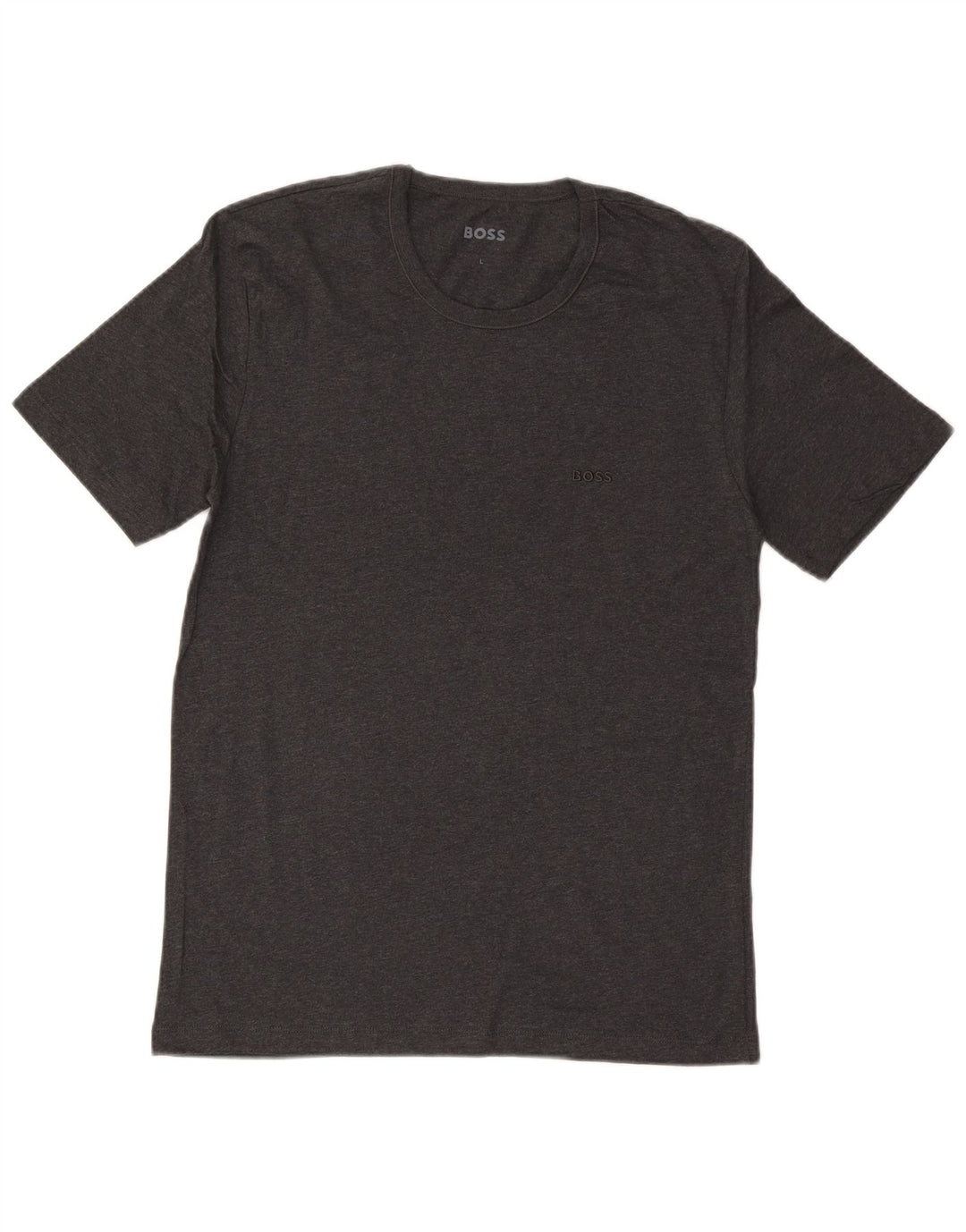 Hugo Boss Herre T-Shirt Top Stor Grå Bomuld