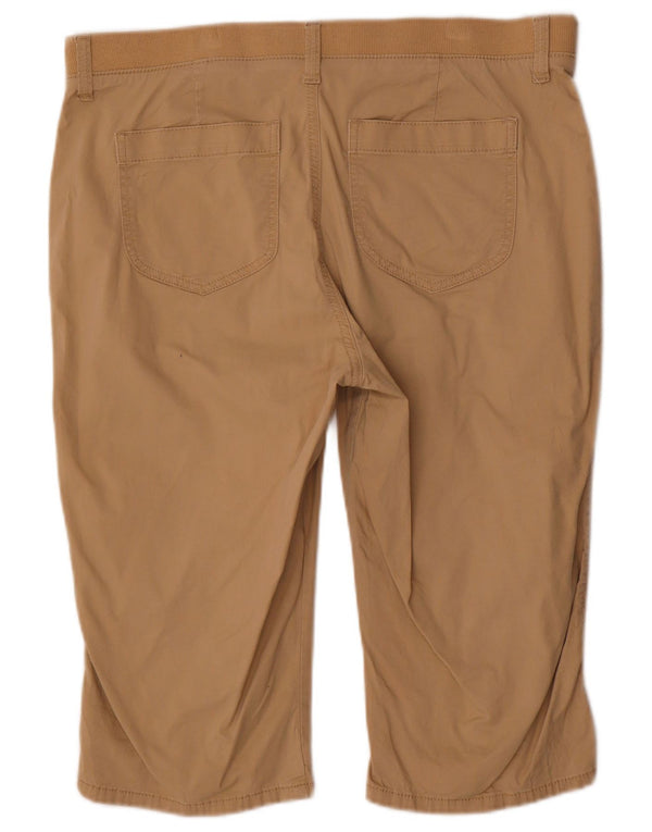 Lee kvinders mellemhøjde afslappet pasform bermudashorts W36 XL Beige