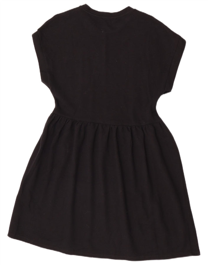 Zara Dame A-Line Kjole UK 12 Medium Sort
