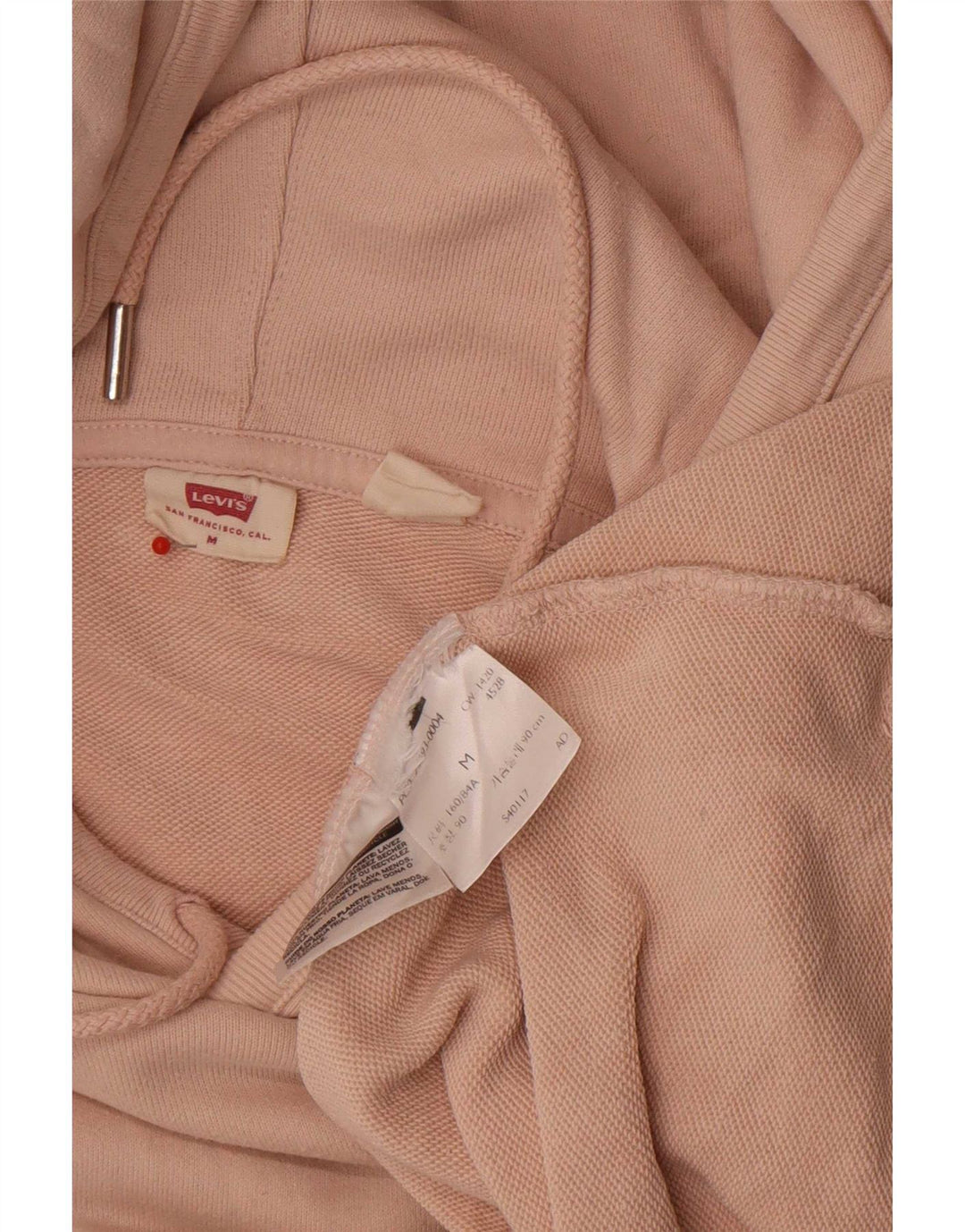 Levi's Dame hættetrøje Jumper UK 14 Medium Pink