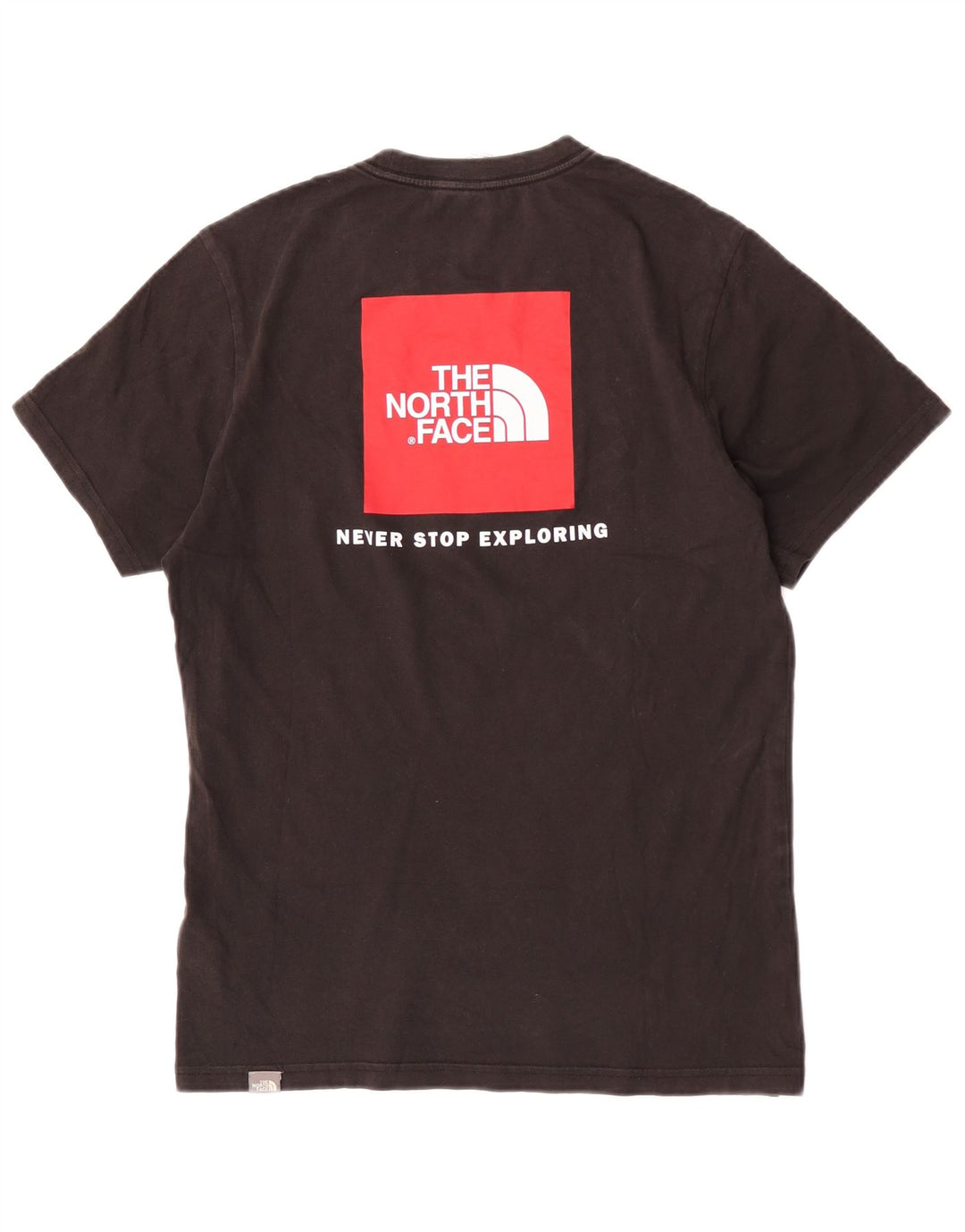 The North Face Herre grafisk T-shirt Top Lille sort bomuld