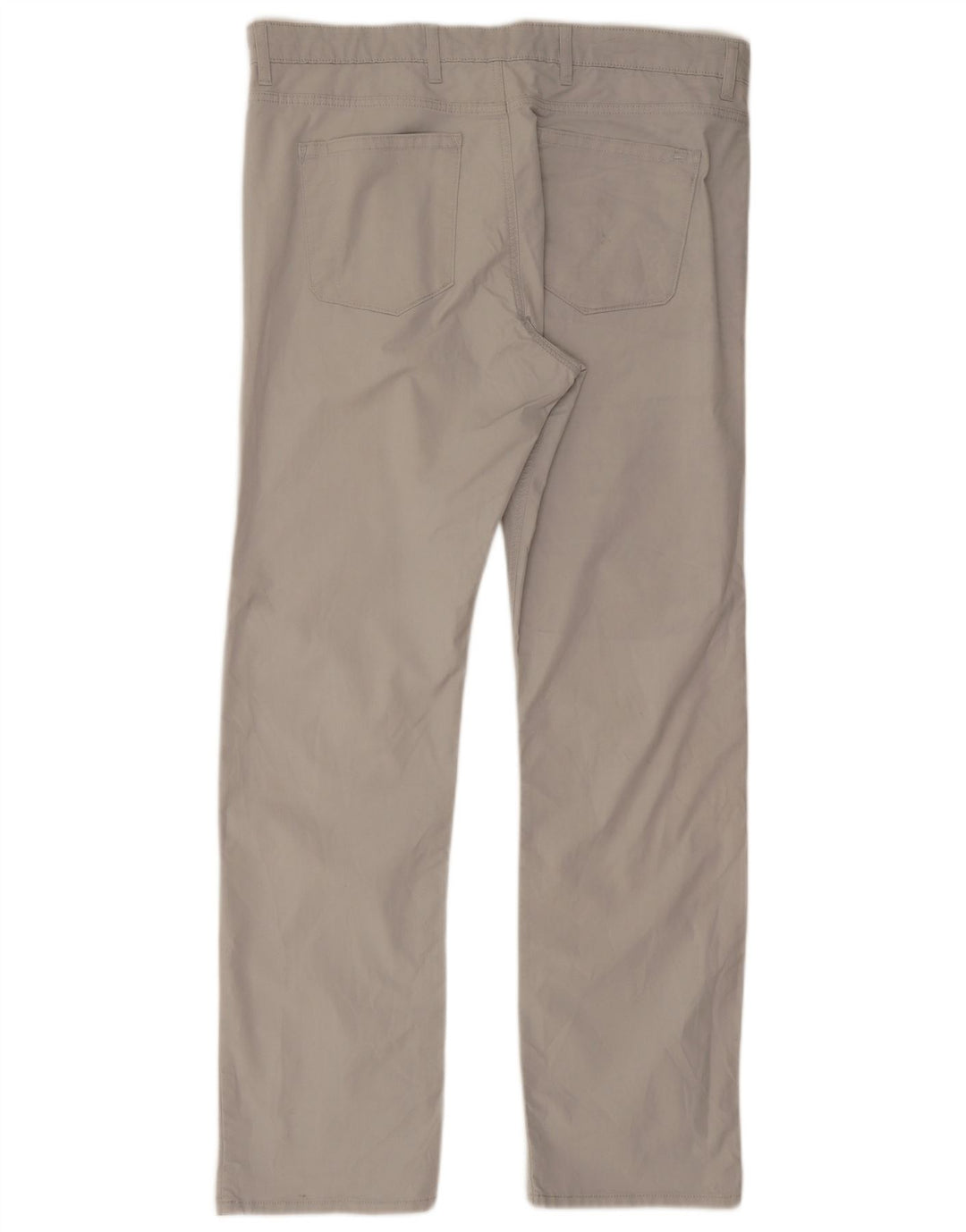 Marks & Spencer Herre Blue Harbor Straight Casual Bukser W38 L33 Grå