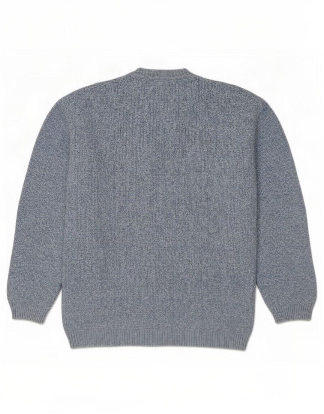 Colorado Herre V-hals sweater Medium Blue Flecked Bomuld