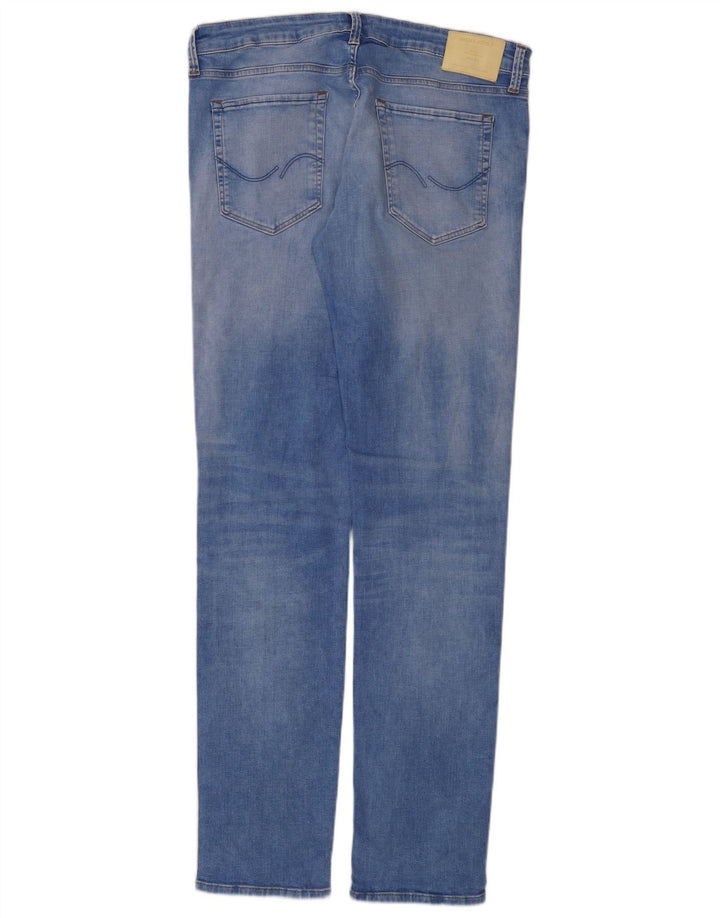 Jack & Jones Herre Slim Jeans W36 L36 Blå Bomuld