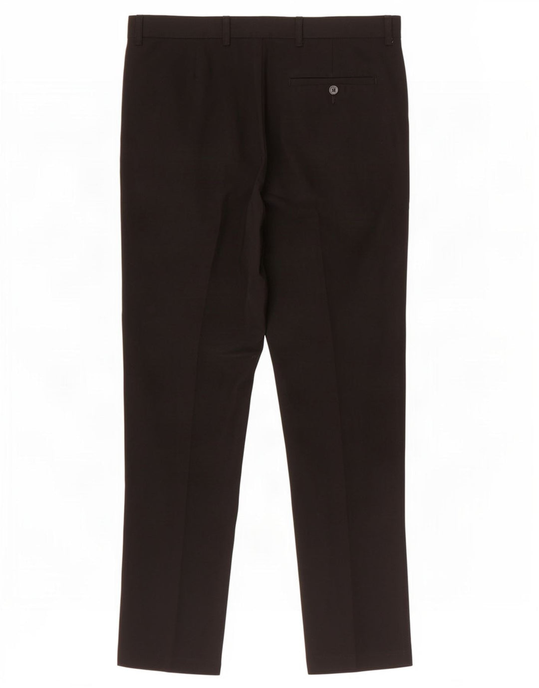 Marks & Spencer Herre Slim Suit Bukser W32 L31 Sort Polyester