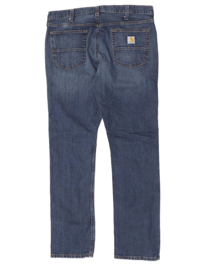 Carhartt Herre Slim Jeans W36 L32 Blå Bomuld