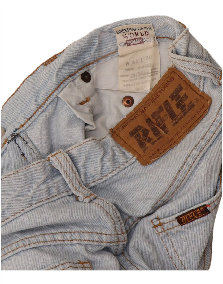 Rifle Herre Straight Jeans W31 L30 Blå Bomuld