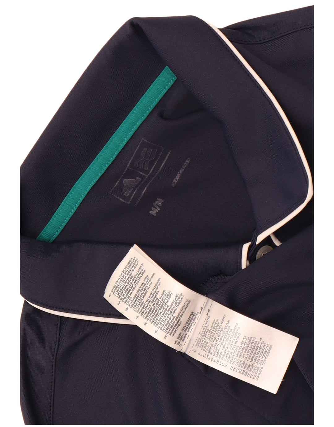 Adidas Poloshirt til mænd Medium Navyblå polyester