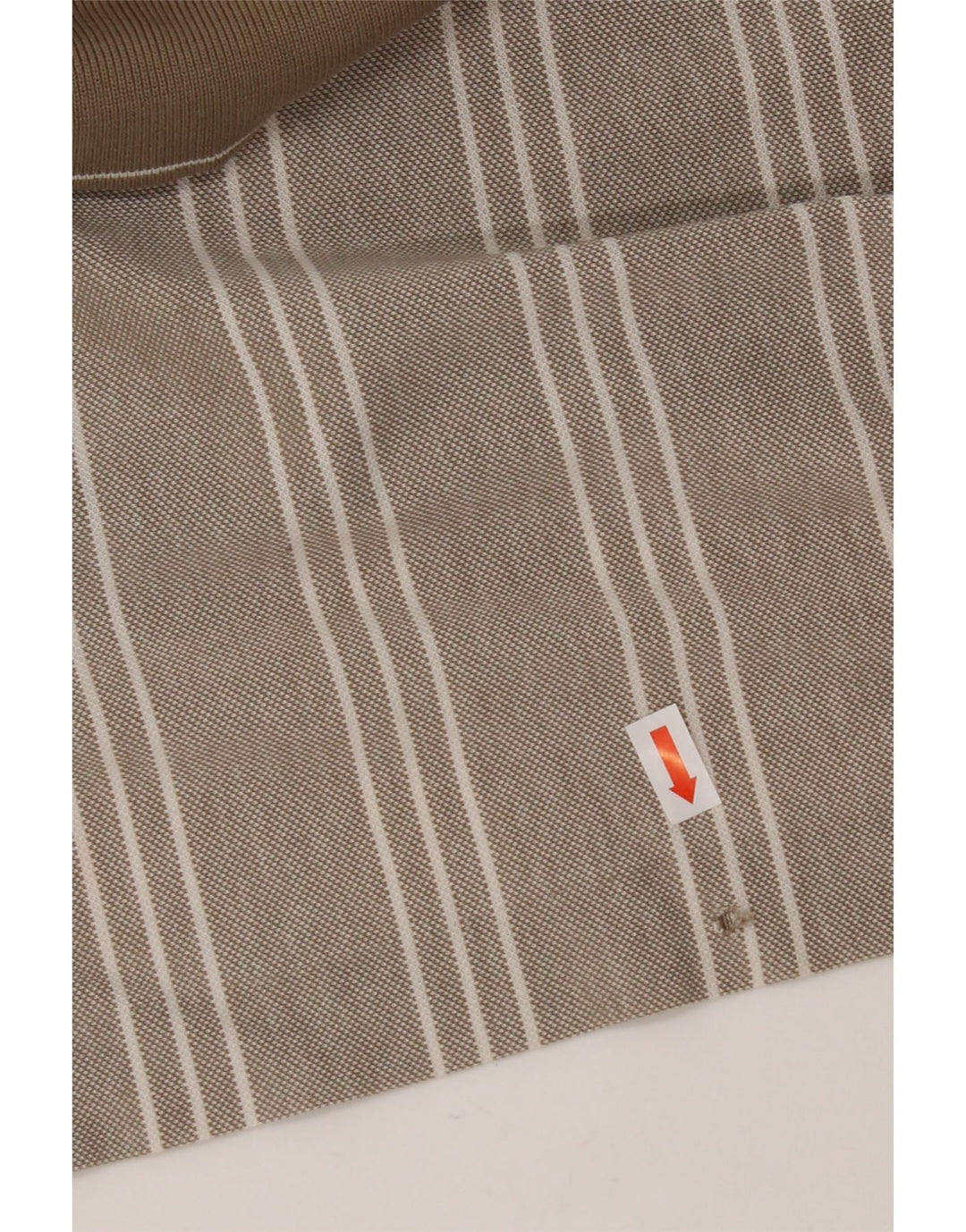 NIKE Poloskjorte til mænd UK 39/41 Medium beige stribet