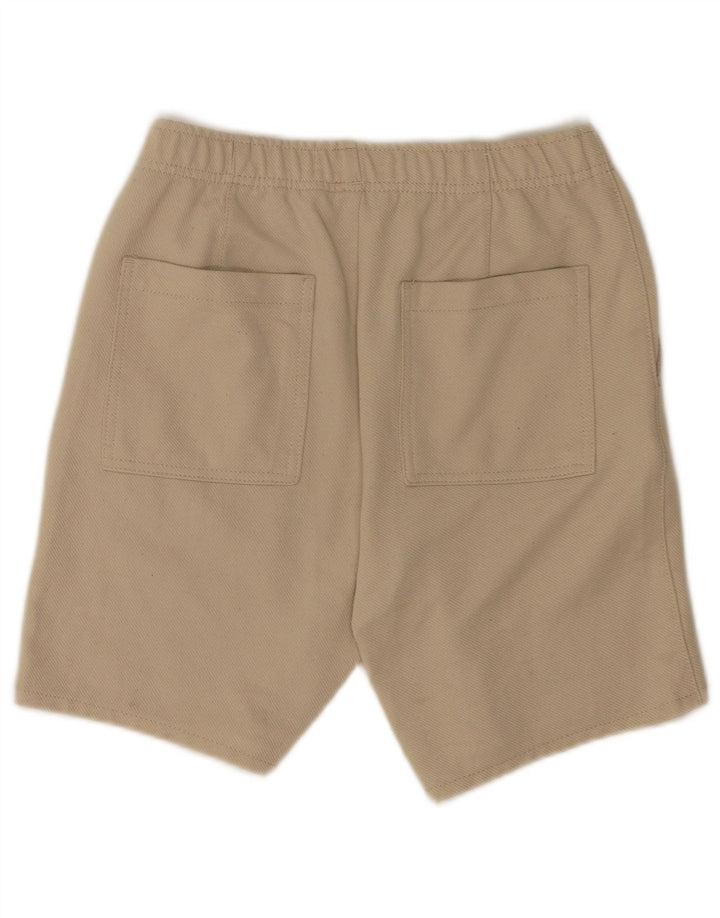 Zara Herre Casual Shorts Små W27 Beige Polyester