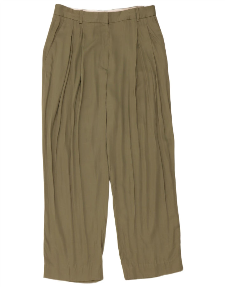 Massimo Dutti Dame-Pegged Chino-bukser EU 40 Medium W30 L28 Khaki