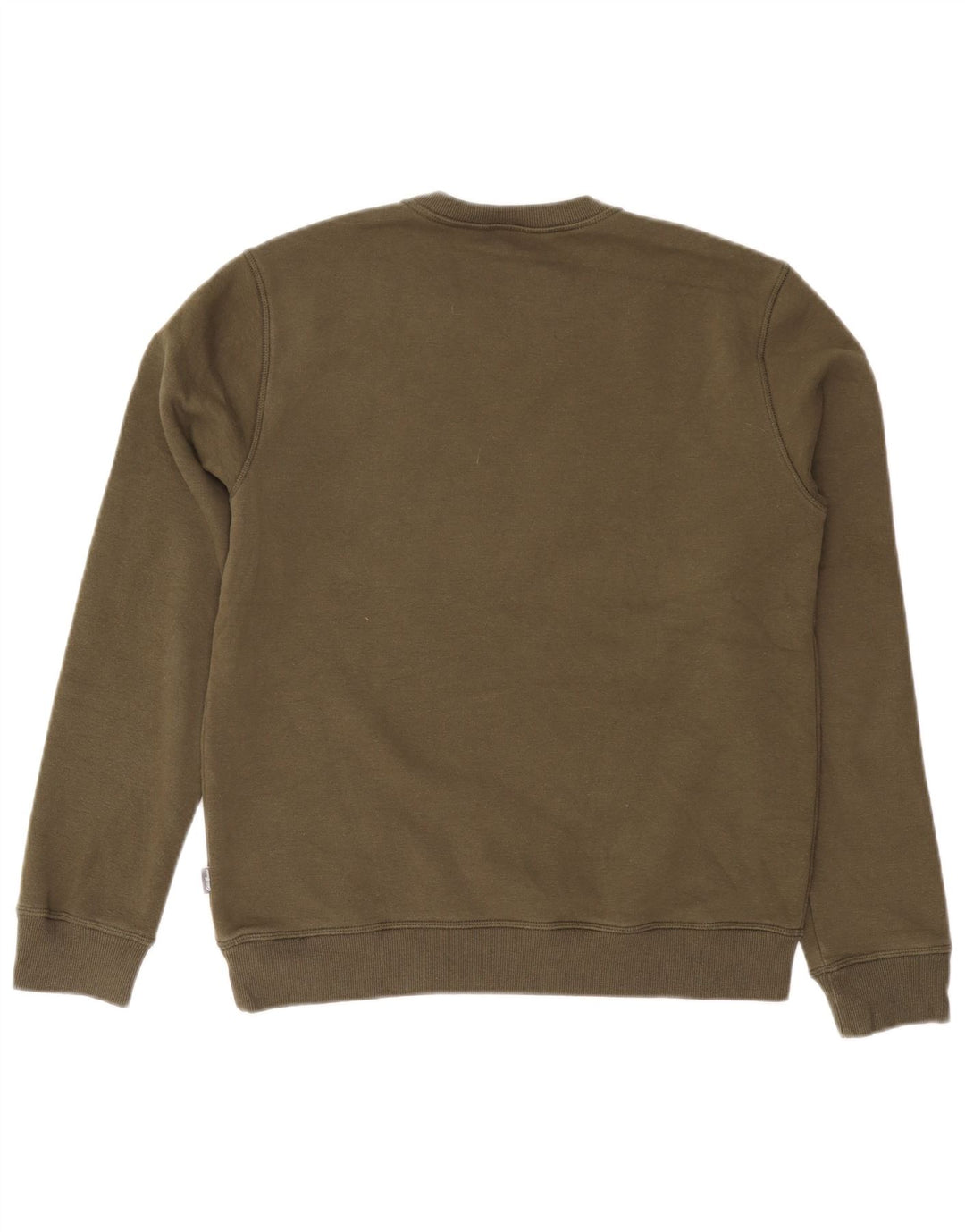 Eddie Bauer Herre Sweatshirt Jumper Medium Khaki Bomuld