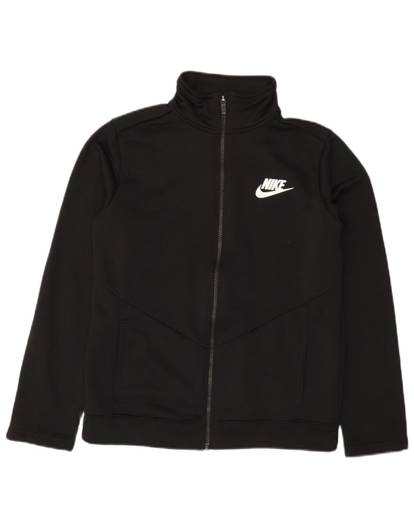 Nike Boys træningsdragt topjakke 13-14 år XL Sort polyester