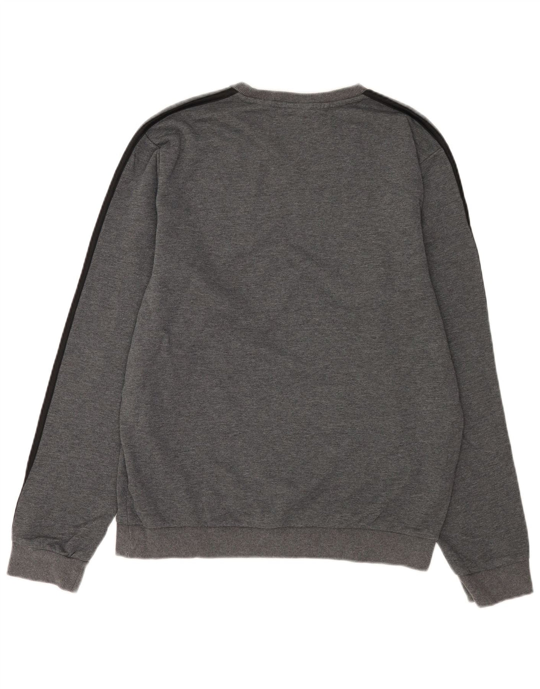 Adidas sweatshirt til mænd mellem grå bomuld