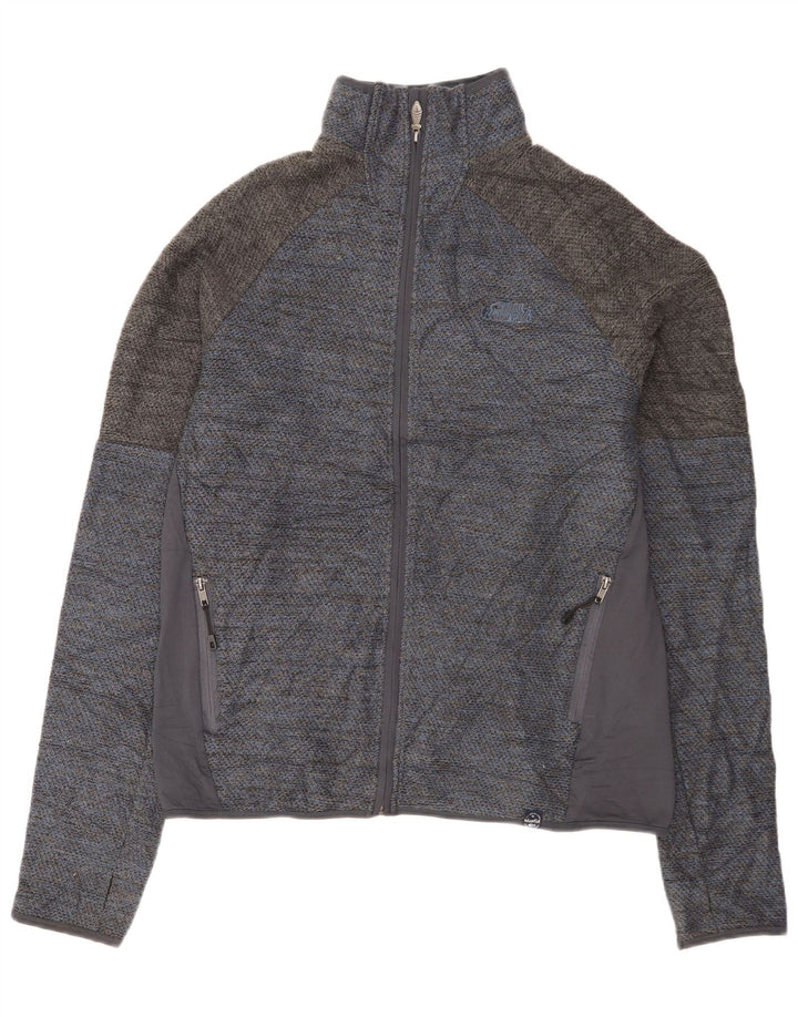 Weird Fish Herre træningsdragt Topjakke Stor Blå Colourblock Polyester