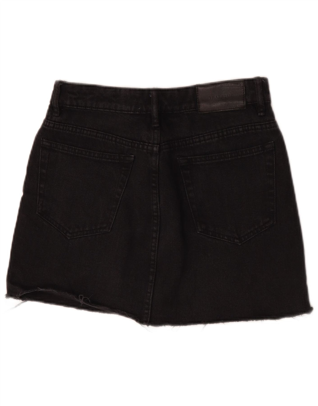 Trafaluc Dame Denim Nederdel Small W26 Sort