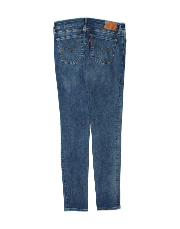 LEVI'S Womens 711 Skinny Jeans W29 L32 Blue Cotton Vintage Levi's and Second-Hand Levi's from Messina Hembry 