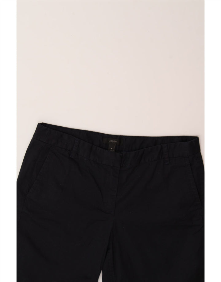 J. CREW Womens Chino Shorts US 4 Small W27  Navy Blue Cotton Vintage J. Crew and Second-Hand J. Crew from Messina Hembry 