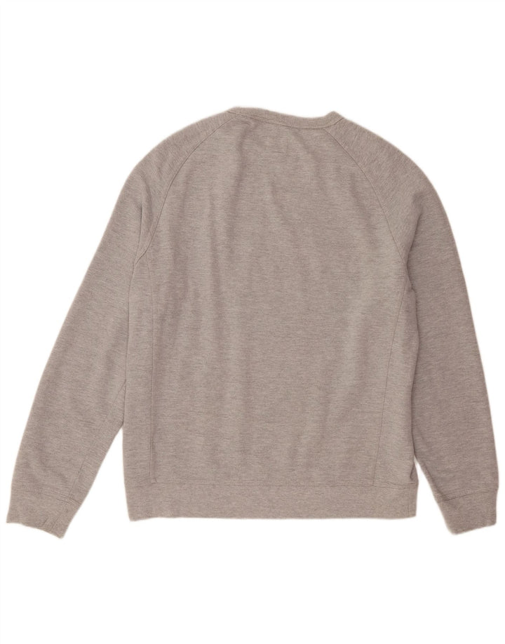 Champion Herre Grafisk Sweatshirt Jumper XL Grå Bomuld