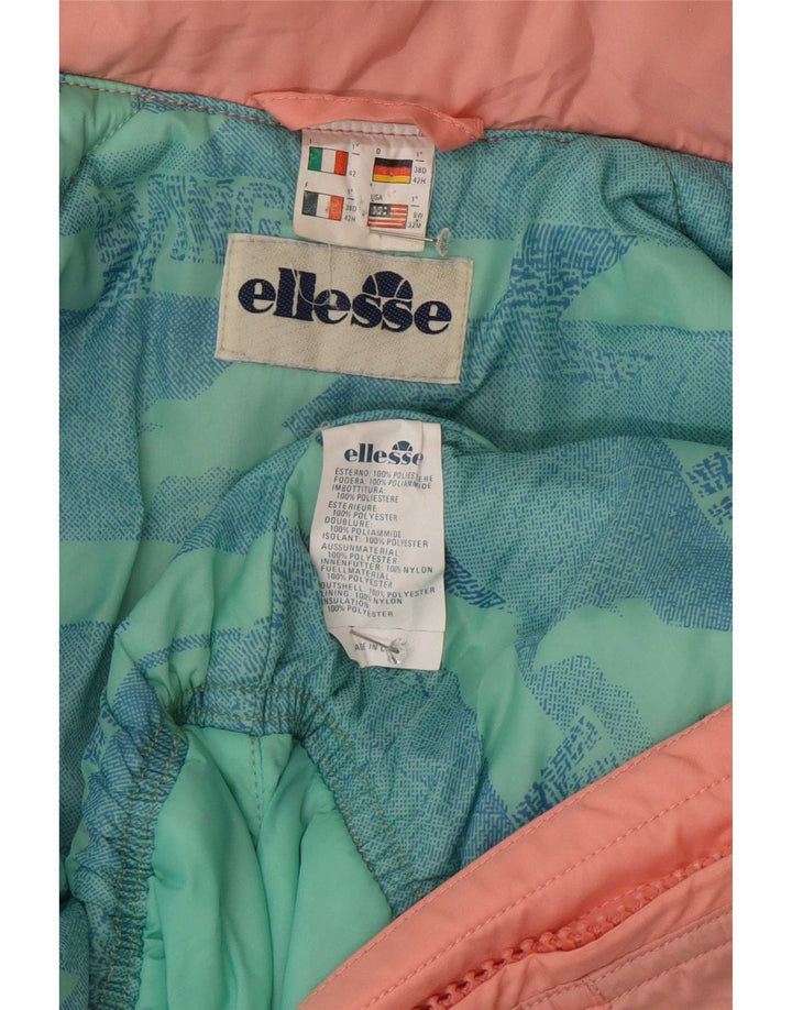 Ellesse Dame Grafisk Ski Jumpsuit IT 42 Medium Flerfarvet Colourblock