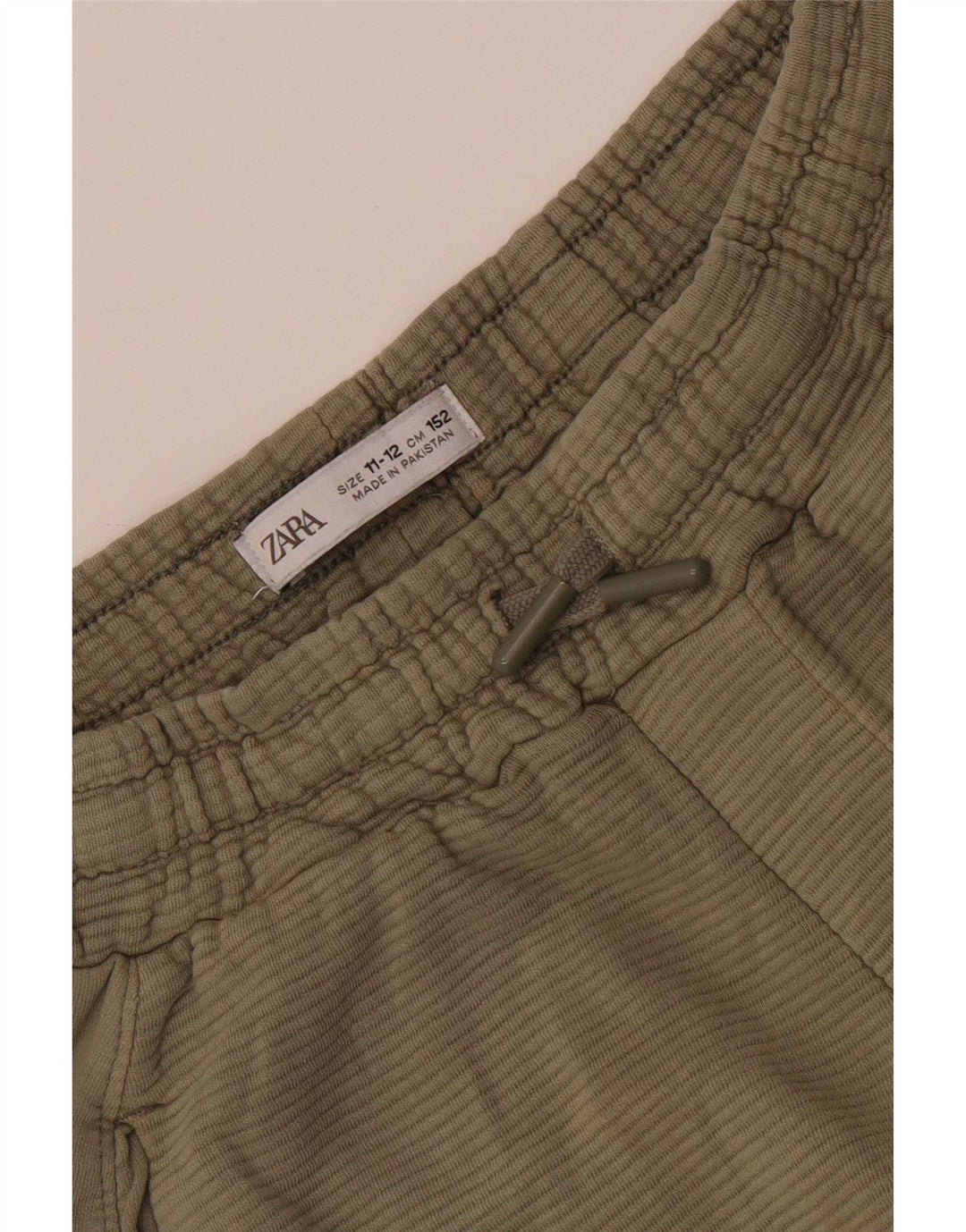 Zara Boys Chino Shorts 11-12 år W26 Khaki