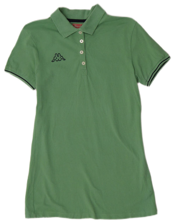 Kappa Pige Polo Kjole 11-12 År XL Grøn