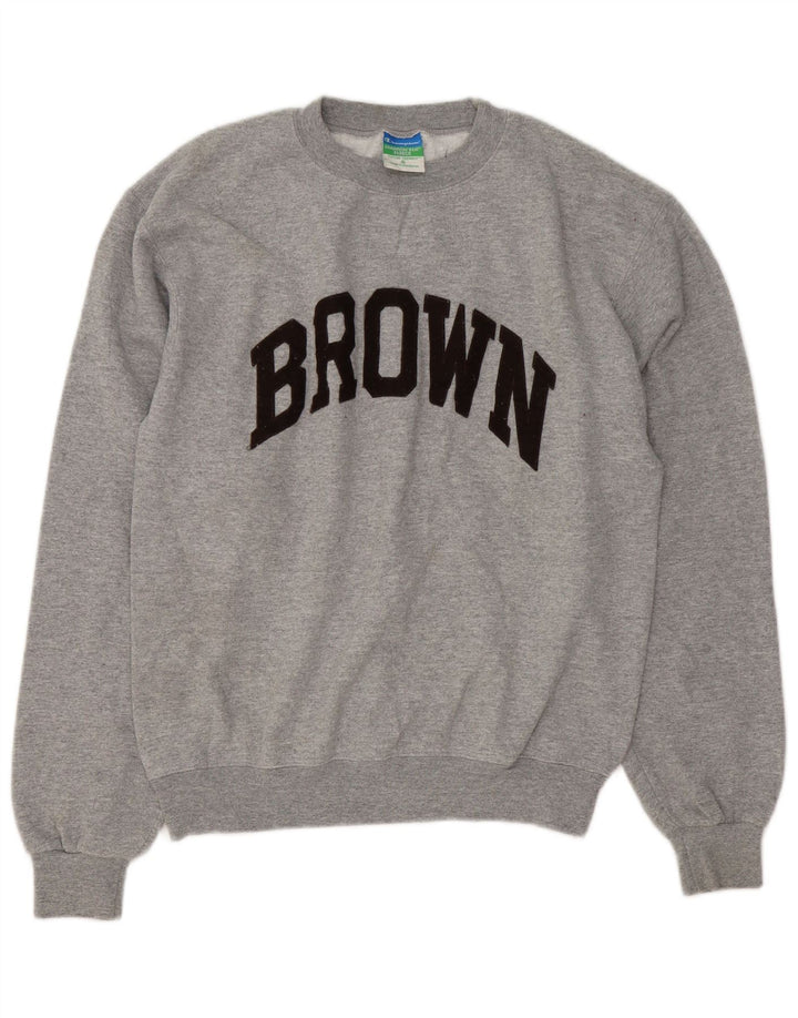 Champion Herre Grafisk Regular Fit Sweatshirt Jumper Lille Grå