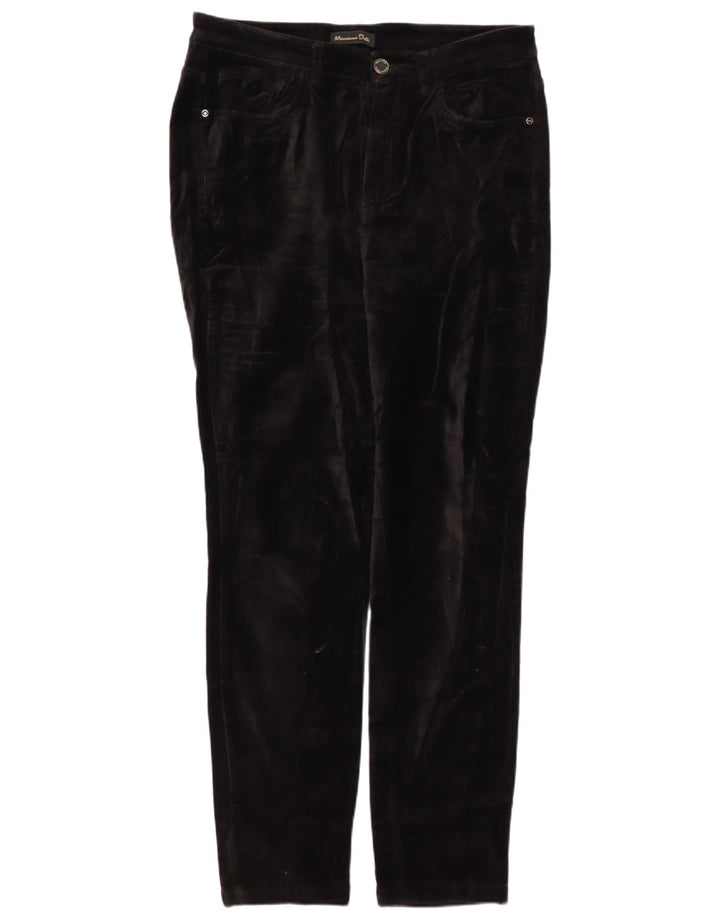 MASSIMO DUTTI Dame Skinny Casual Bukser EU 40 Medium W30 L27 Sort